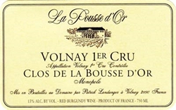 2015 Volnay 1er cru, Clos de la Bousse d'Or, Domaine de  la Pousse d'Or